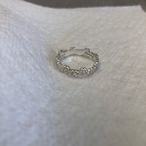 Sterling Silver flower ring